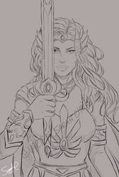 She-Ra, Princess of Power (lineart)