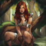 Hyrkanian Warrior - Red Sonja