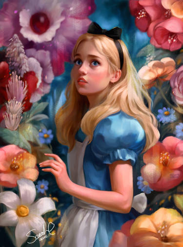 Not All Who Wander Are Lost - Alice in Wonderland