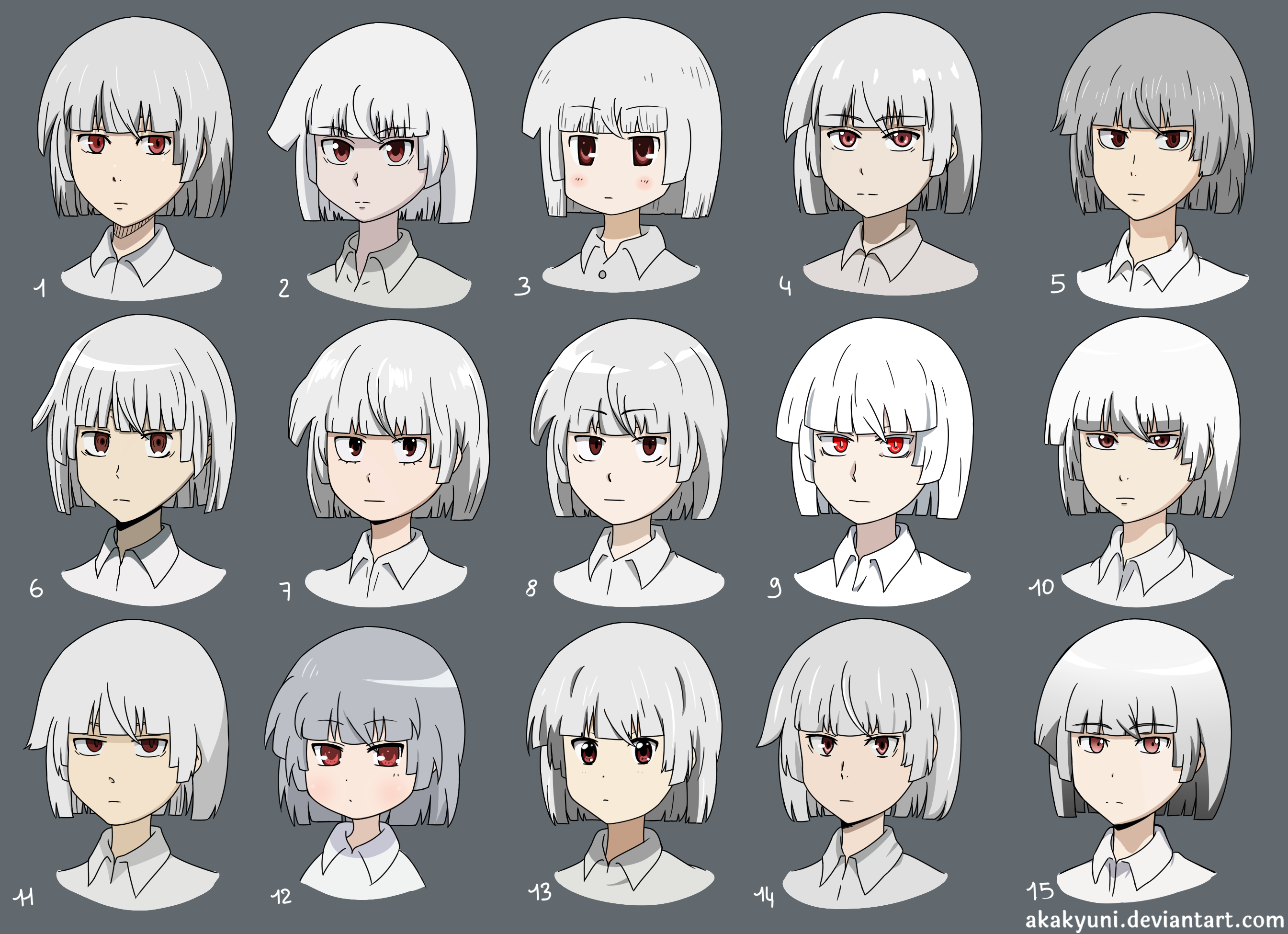 My OC in Different Art Styles Anime by Akakyuni on DeviantArt My OC in Different Art Styles Anime by Akakyuni on DeviantArt