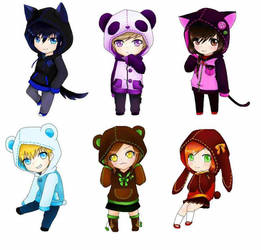 Chibi original characters