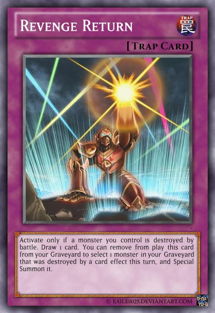 yugioh return trap card from graveyard Yu-Gi-Oh! - of Safe (HL07-EN005) - Hobby League Season 7 - Promo Edition Revenge Return by exile0025 on