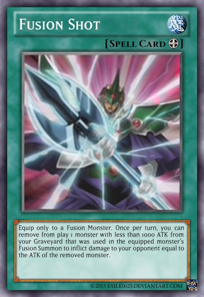 yugioh card battle fusion DLCS-EN019 Yu-Gi-Oh! using 2 monsters from your hand Battle Fusion