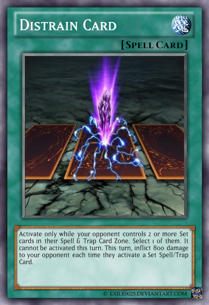 yugioh card of distrain Yu-Gi-Oh! - Synchro Barrier (DP10-EN026) - Duelist Pack 10: Yusei Fudo 3 - Unlimited Edition Pojo's Yu-Gi-Oh! Site - Strategies,