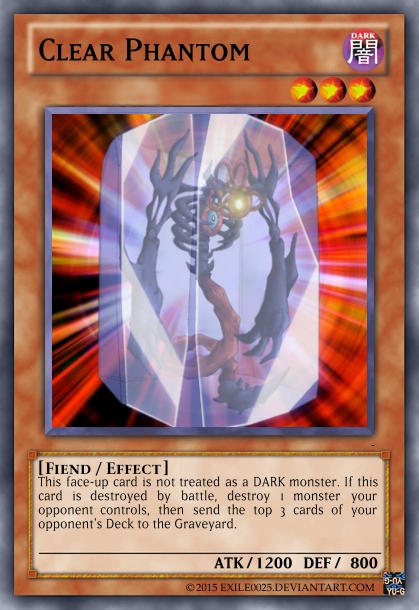 clear deck yugioh Wing Fast Dragon - DUDE-EN011 Ultra Rare Normal Spell Card Clear Phantom by exile0025 on