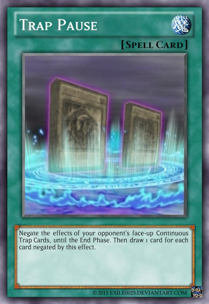 pause yugioh card Yu-Gi-Oh! Official Game Duel Monsters Counter Trap Card | Yu-Gi-Oh!