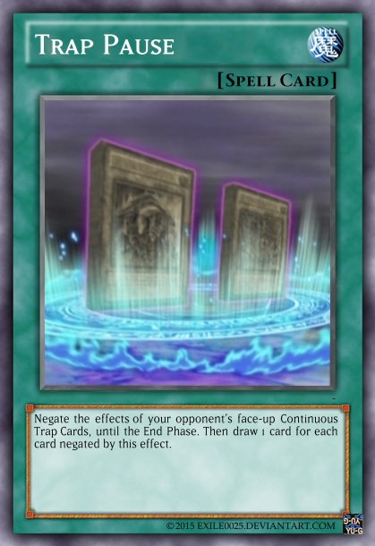 pause yugioh card Stop Defense | Card Details