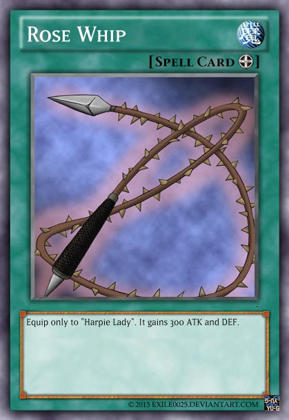 rose whip yugioh card Rose Whip by exile0025 on DeviantArt