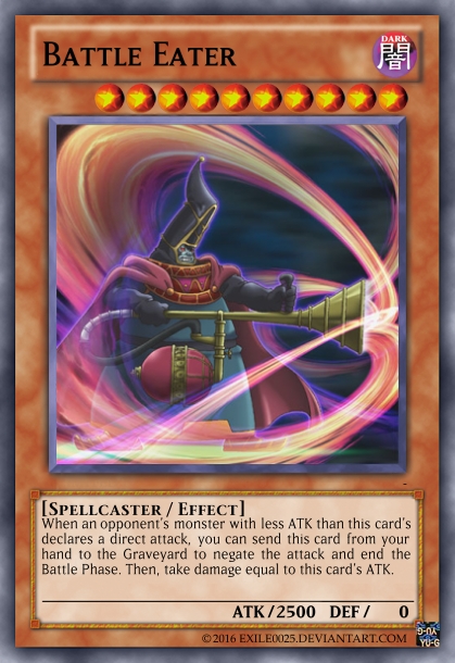 card eater yugioh Trap LC5D-EN058 Ultra Rare 1st Edition Near Mint You can banish that opponents monster Battle Eater by exile0025 on