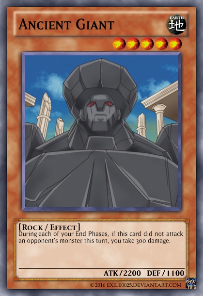 giant yugioh cards Rex - WISU-EN010 - Rare Giant Soldier of Stone Yugioh