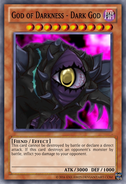 yugioh dark god cards Yu-Gi-Oh!'s Egyptian Gods Are the Most Iconic TCG Ever Printed Originally released February 2008. Dark Slifer the Black Sky