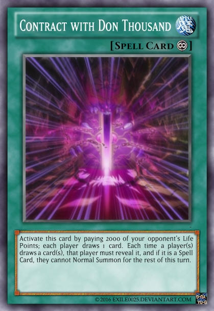 yugioh zexal don thousand deck Amazon.com: Complete Custom for Yu-Gi-Oh! Contract with Don Thousand by
