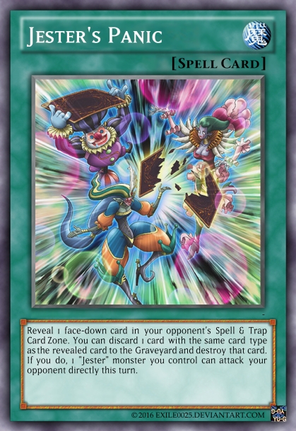 yugioh jester cards Legion The Fiend - SBC1-ENG07 - Common You can target 1 Effect Monster your opponent controls Yugioh Card Fire Jester RD/EXT1-KR005