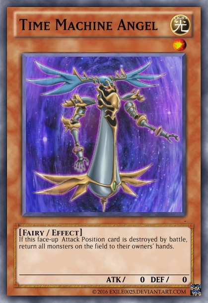 time machine yugioh card A single individual card from the Yu Time Machine (manga) - Yugipedia