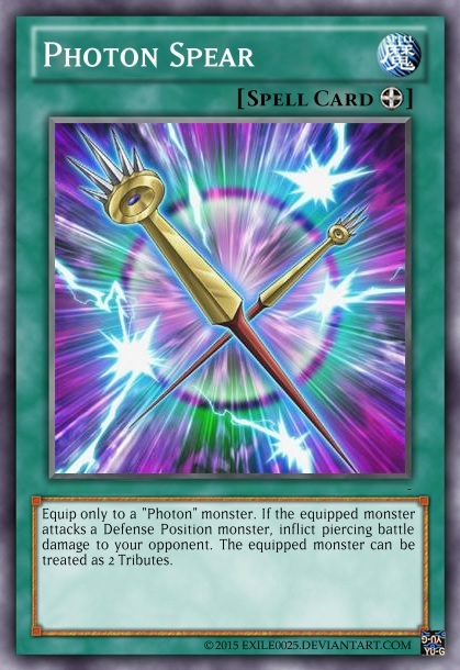 Photon Spear by exile0025 on DeviantArt Photon Spear by exile0025 on DeviantArt