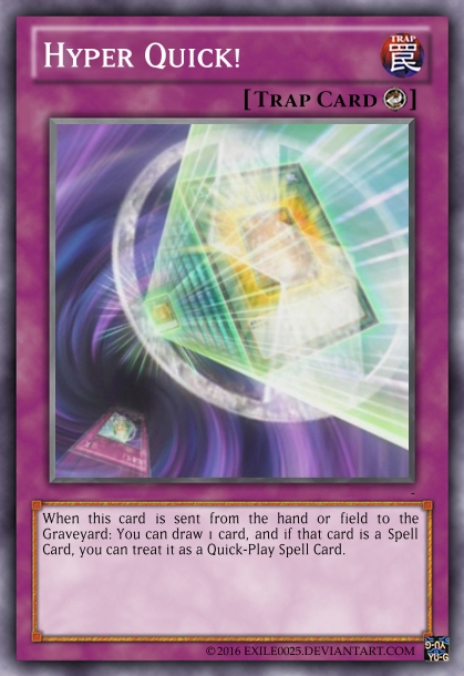 yugioh quick play trap cards Quick Booster