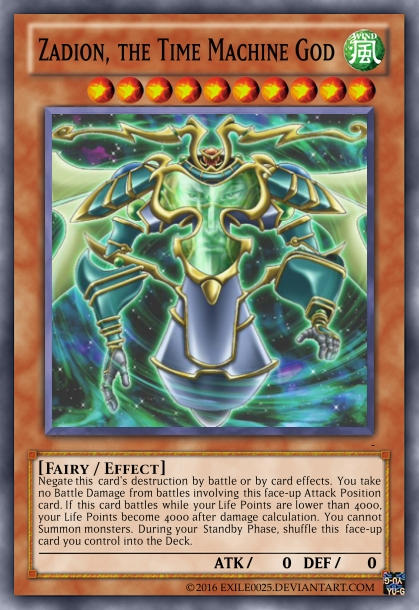 Zadion, the Time Machine God by exile0025 on DeviantArt Zadion, the Time Machine God by exile0025 on DeviantArt