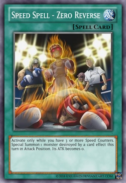 reverse magic card yugioh Yu-Gi-Oh! - Trap (SDY-047) - Starter Deck Yugi - 1st Edition may be 1st or Unlimited Edition Speed Spell - Zero Reverse