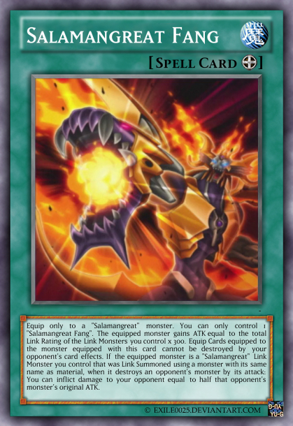 Salamangreat Fang by exile0025 on DeviantArt Salamangreat Fang by exile0025 on DeviantArt