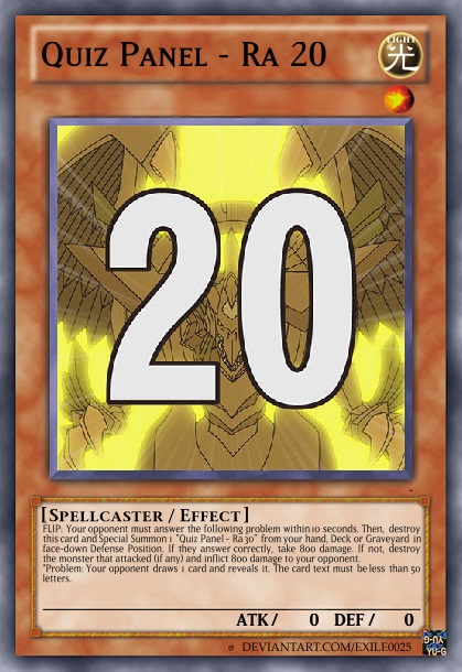 quiz deck yugioh Thinking of doing a Quiz theme deck, yes or no? : r/customyugioh