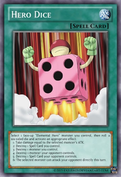 dice yugioh cards Complete Custom Deck for Yu-Gi-Oh! 0 Roll 1 six Pojo's Yu-Gi-Oh! Site - Strategies,