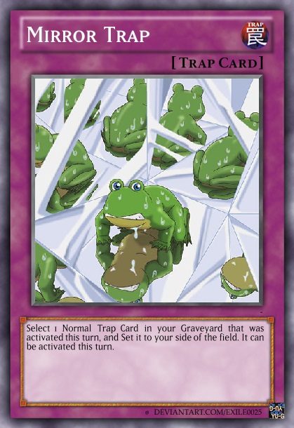 yugioh mirror trap card 401 Games Canada - Force (B) - YGLD-ENB33 - Ultra Rare What kind of support mirror