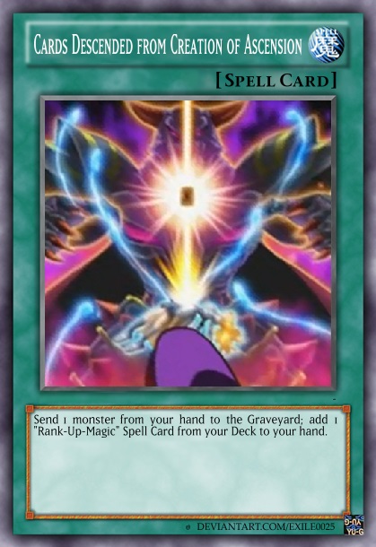 Cards Descended from Creation of Ascension by exile0025 on DeviantArt Cards Descended from Creation of Ascension by exile0025 on DeviantArt