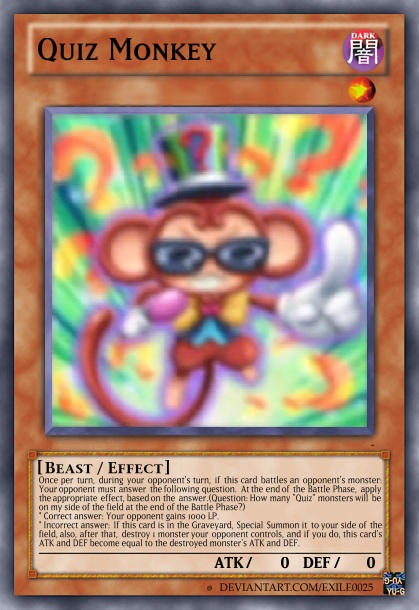 yugioh monkey cards Yugioh