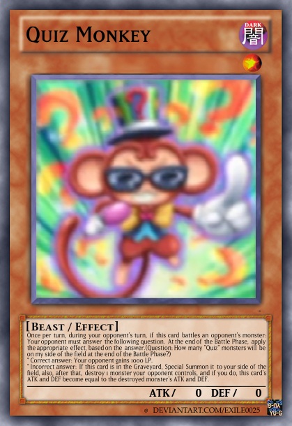 Quiz Monkey by exile0025 on DeviantArt Quiz Monkey by exile0025 on DeviantArt
