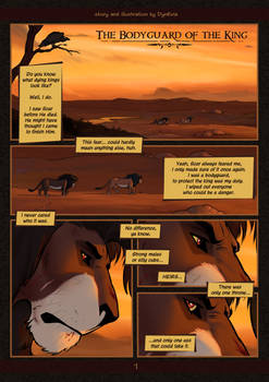 The Bodyguard of the King. Page 1