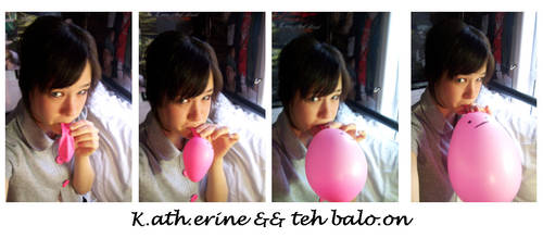 K.ath.erine and her baloon