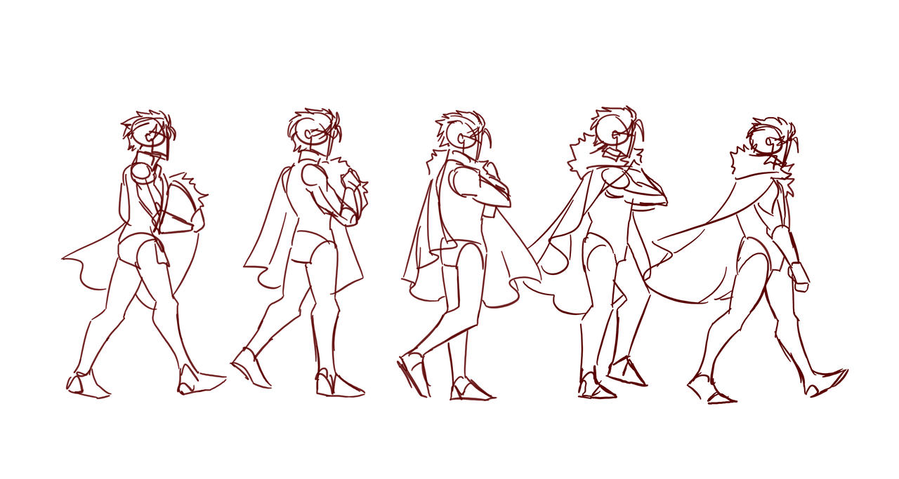 Dynamic Characters Female Examples Dynamic Character in Motion by EckoArcher on DeviantArt