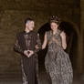 Petyr and Sansa walking