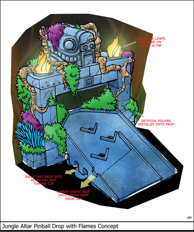 Jungle Altar Pinball Drop by AllanWhincup on DeviantArt