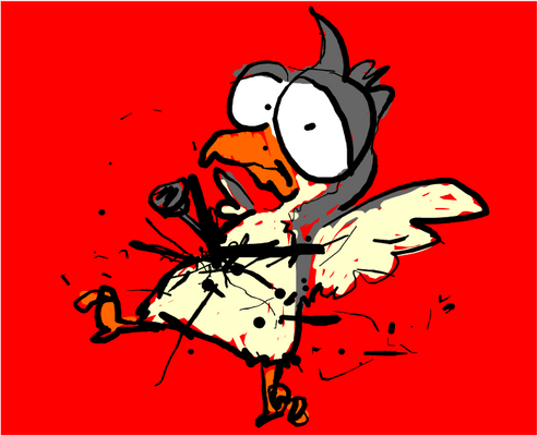 birdy got stabbed