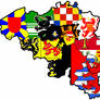 Belgian Provinces - Flag Map