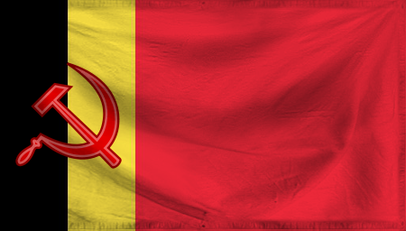 Communist Belgium Flag