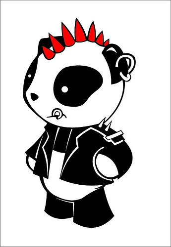 Punk panda