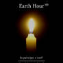 Earth Hour Candle