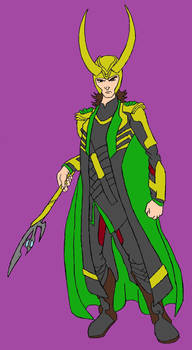 God of Mischief Colored