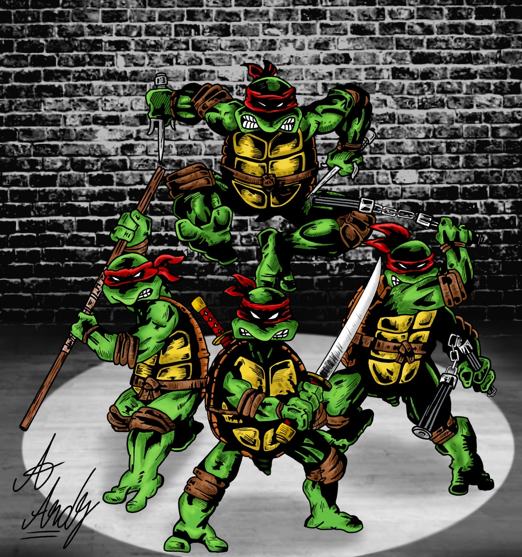 The hamato clan by andyboy09 on DeviantArt