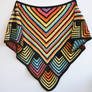 Rainbow shawl