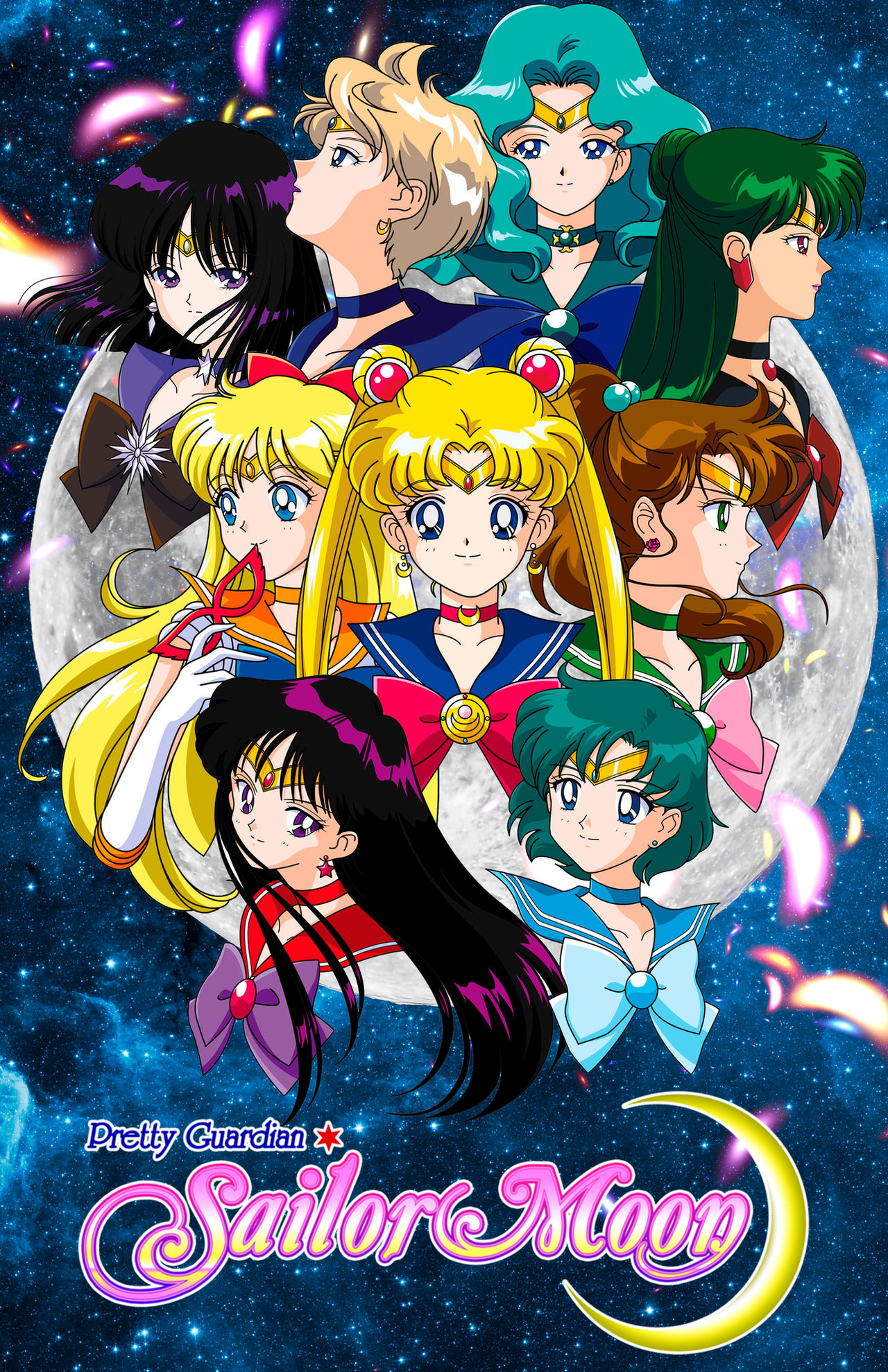 Sailor Moon Poster Tributo 2014 by EvaristoRamzath on DeviantArt
