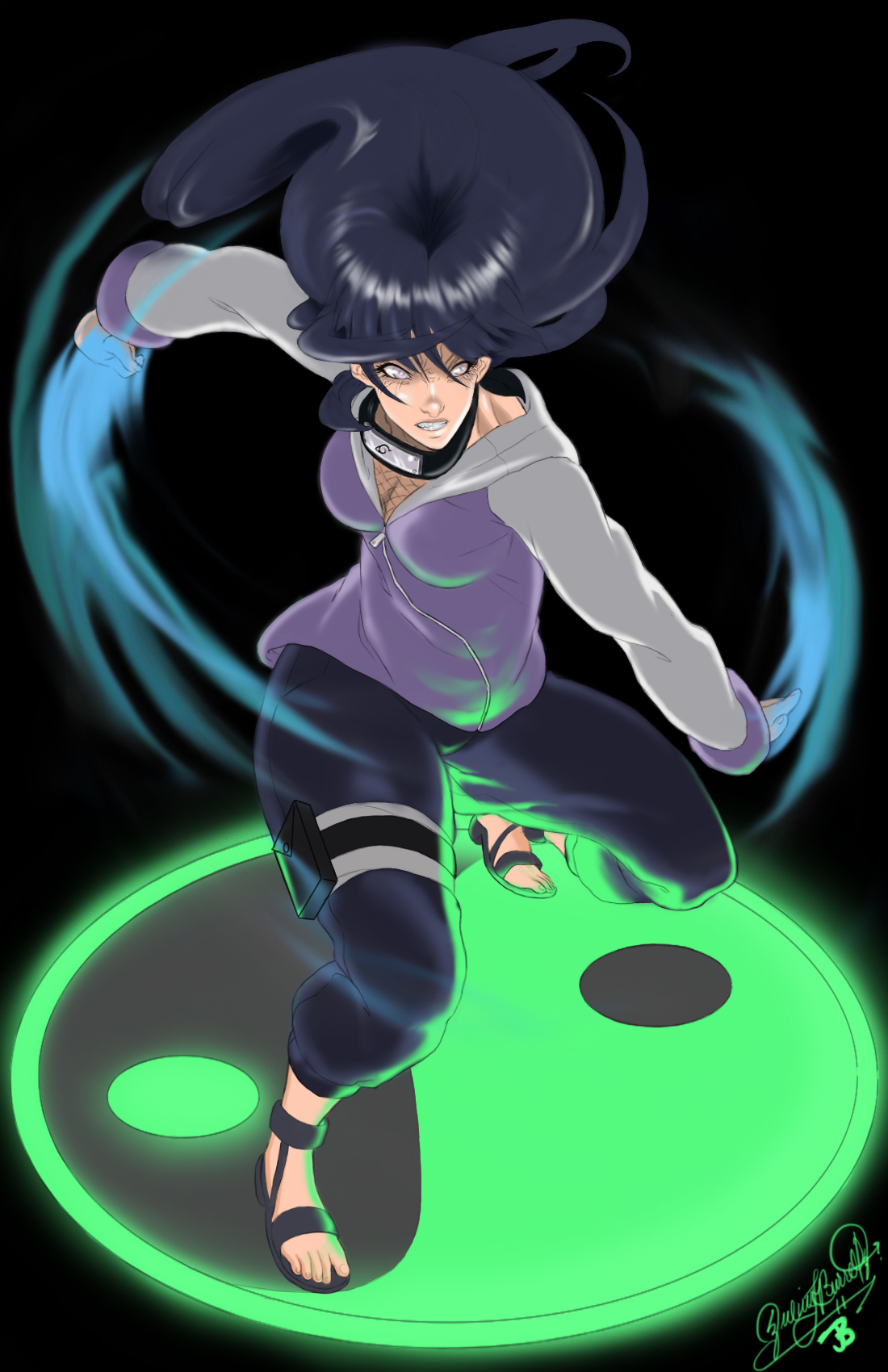 neji hyuga wallpapers 8 trigrams