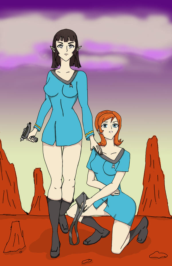 Star Trek TOS Continued by azkardchic
