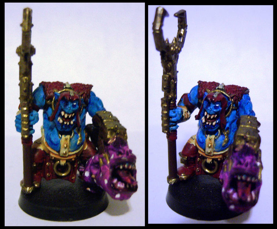 Papa Smurf Ork by azkardchic