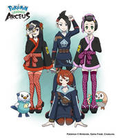 [CM] N73 Pokemon Legends: Arceus - OCs x Canons