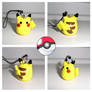 Poke-Peeps Cellphone Charm - Pikachu
