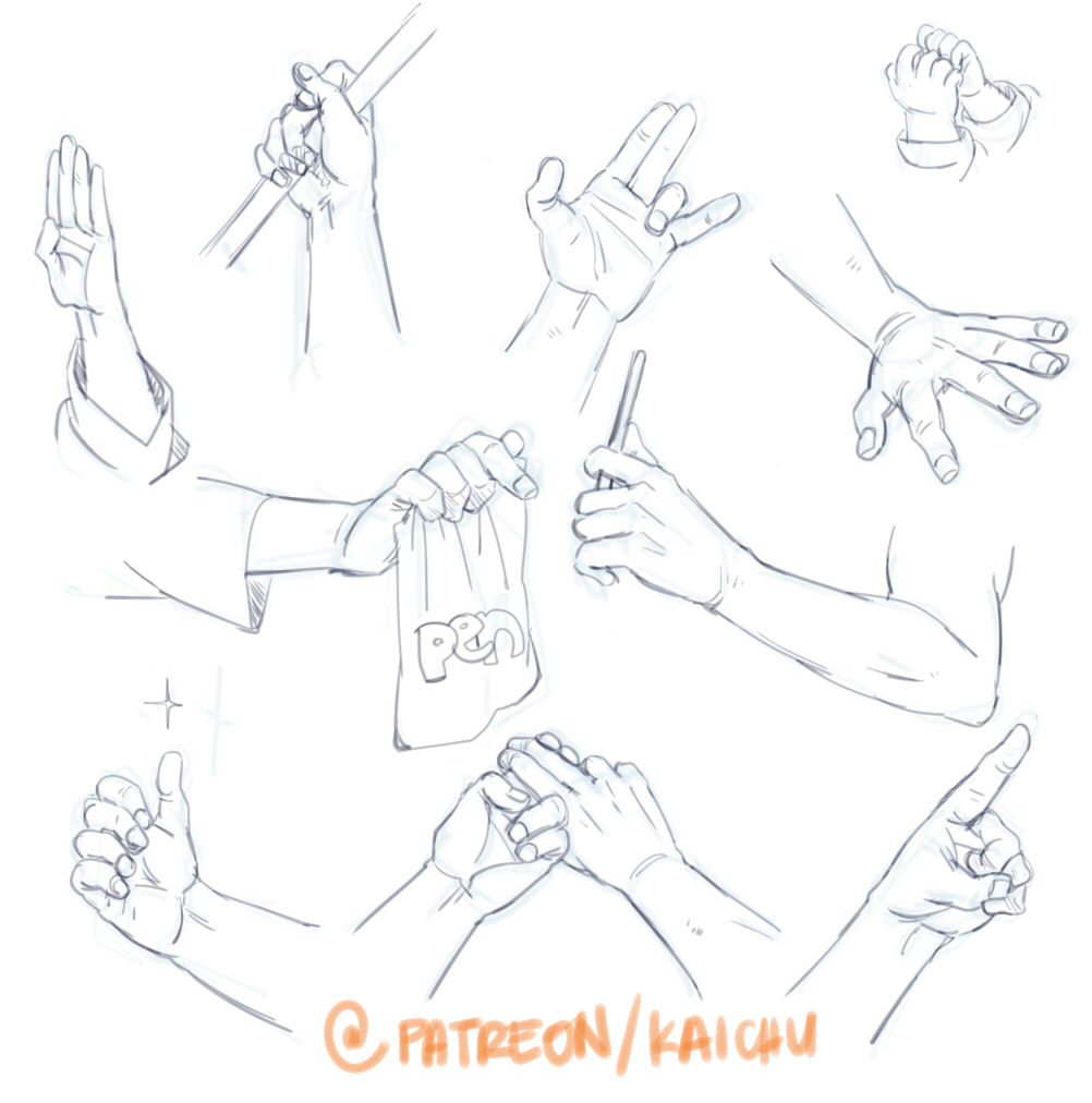 Practice Sheets - Hands