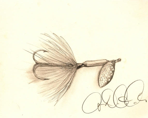 Rooster Tail Fishing Lure by audreydc1983 on DeviantArt